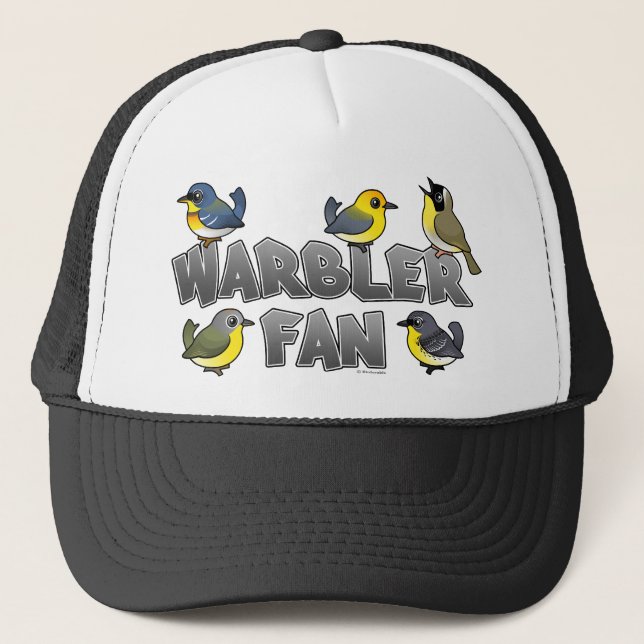 Casquette Fan de fauvette (Devant)