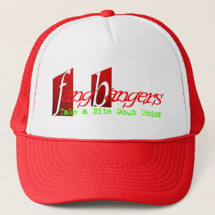 Casquette Fangbangers prennent une morsure vers le bas sous