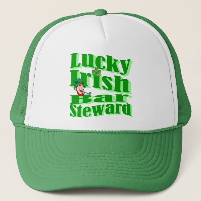 Casquette Fantastique fête de la St Patrick irlandaise (Devant)