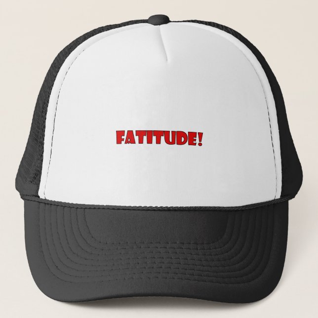 CASQUETTE FATITUDE ! (Devant)