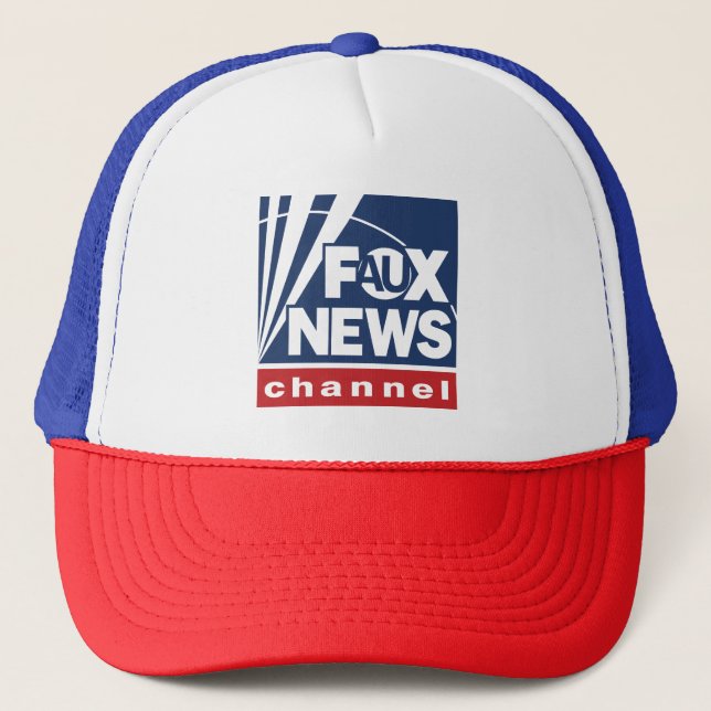 Casquette Faux ou Fox News parodie (Devant)