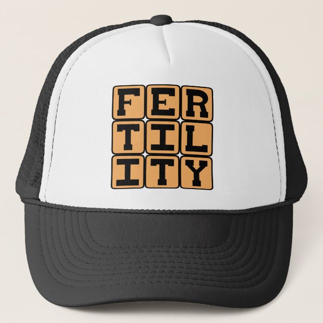 Casquette Fécondité, Annonce de grossesse (Devant)