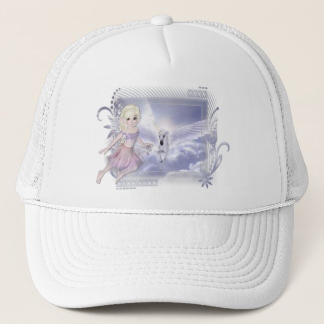 Casquette Fée avec Unicorn D2 Designs (Devant)