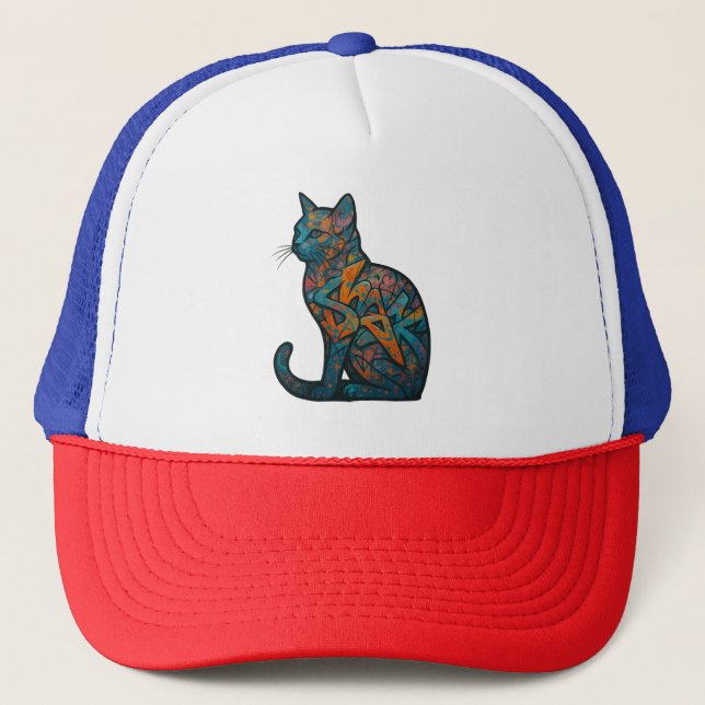 Casquette Feline Inferno (Devant)