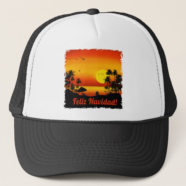 Casquette Feliz navidad (Devant)