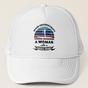 Casquette Femme avec une planche à pédales drôle cadeau mama