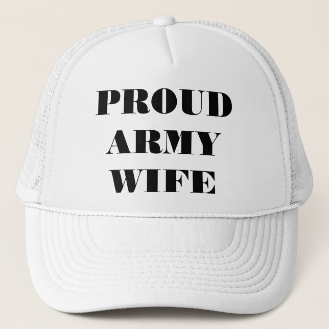 Casquette Femme d'armée fière (Devant)