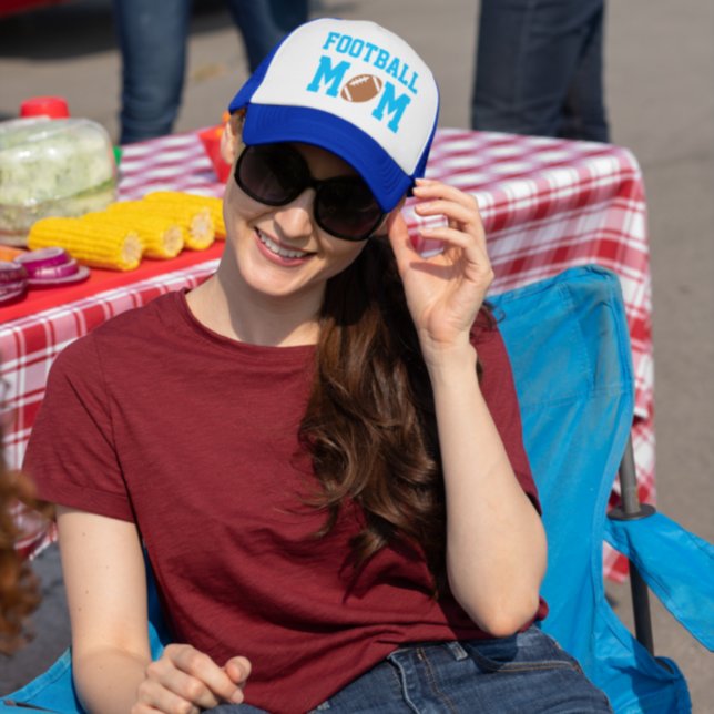 Casquette Femme de football féminin (Créateur téléchargé)