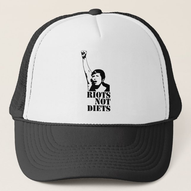 CASQUETTE FEMME DE RÉGIMES D'ÉMEUTES PAS (Devant)