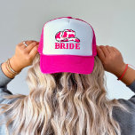 Casquette Femme Dernière Rodéo Bachelorette<br><div class="desc">Un design amusant cowgirl avec lettrage rose chaud</div>