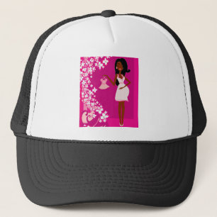 Casquette femme enceinte noire