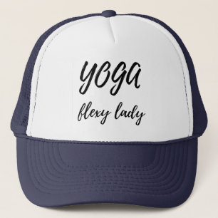Casquette Femme flexible de yoga