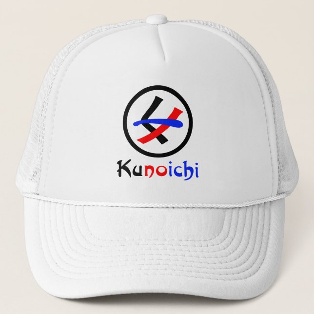 Casquette Femme Ninja Kunoichi く ノ 一 (Devant)
