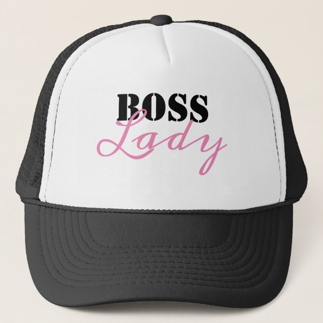 Casquette Femme patronne (Devant)