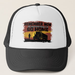 Casquette Femme Trucker Maman Route Voyage Famille Amour Des