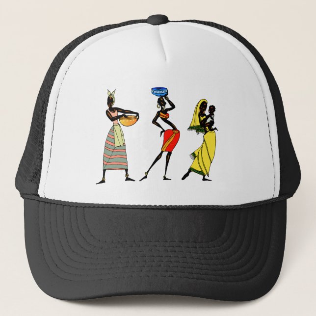 Casquette Femmes d'Afrique (Devant)