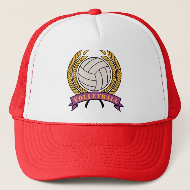 Casquette Femmes de volleyball (Devant)