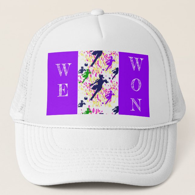 CASQUETTE FEMMES DU FOOTBALL (Devant)