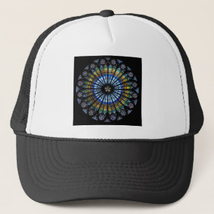 Casquette fenêtre rose