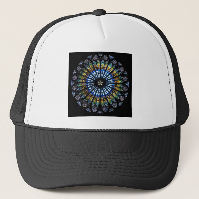 Casquette fenêtre rose (Devant)