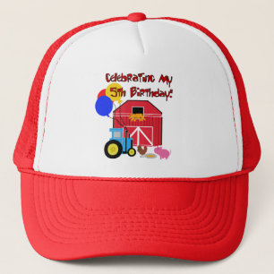 Casquette Ferme 5 Anniversaire T-shirts et cadeaux