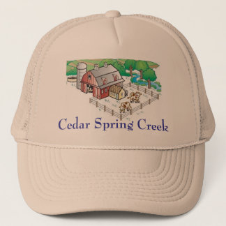 Casquette ferme, crique de ressort de cèdre