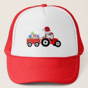 Casquette Ferme de camions Red Christmas Truck