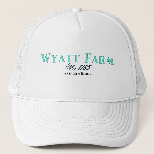 Casquette Ferme Wyatt (Devant)