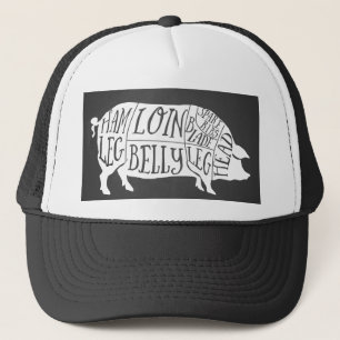 Casquette fermier charcuterie de porc charcuterie art petit