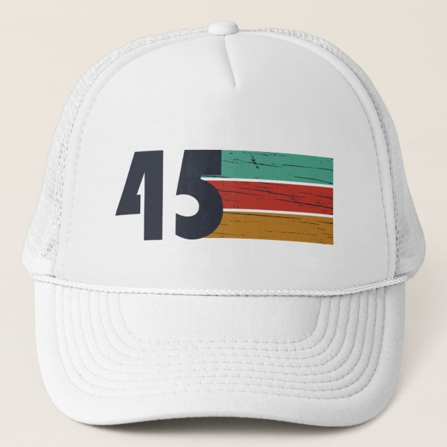 Casquette Fête d'anniversaire de 1945 (Devant)