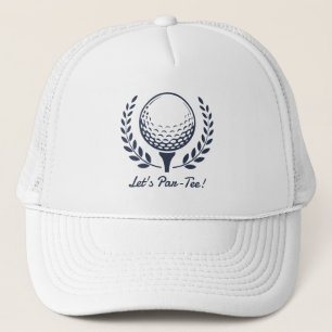 Casquette Fête d'anniversaire de golf prépa