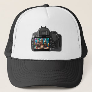 Casquette Fête D'Anniversaire De Otter À Viewfinder À Caméra