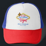 Casquette Fête de Bachelorette personnalisée à Las Vegas<br><div class="desc">Préparez-vous pour un week-end inoubliable à Las Vegas avec ces chapeaux personnalisables.</div>