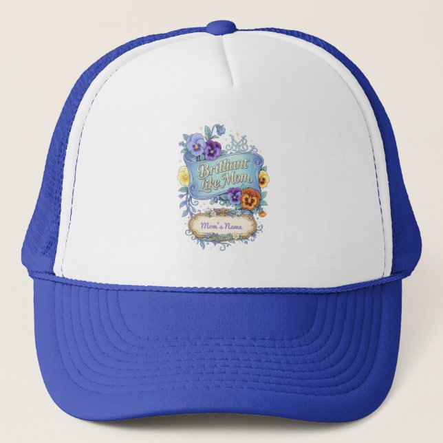 Casquette Fête des mères - Brillante comme maman (Devant)