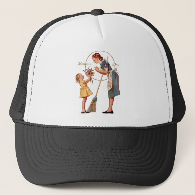 Casquette Fête des mères Vintage (Devant)