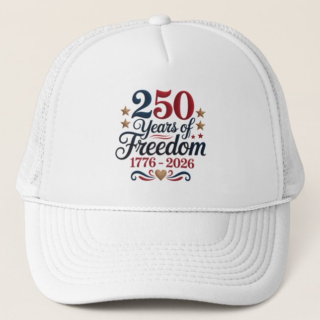 Casquette Fête du 250e anniversaire de l'Amérique (Devant)