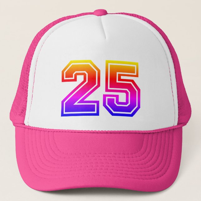 Casquette Fête du 25e anniversaire (Devant)