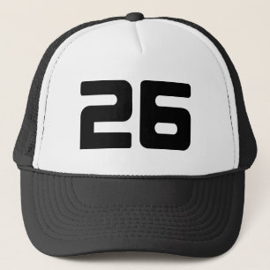 Casquette fête du 26e anniversaire