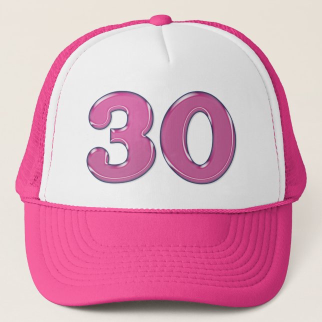 Casquette Fête du 30e anniversaire (Devant)