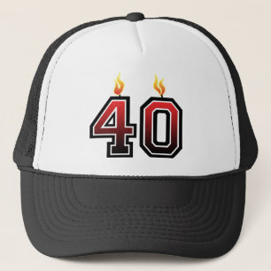 Casquette Fête du 40e anniversaire