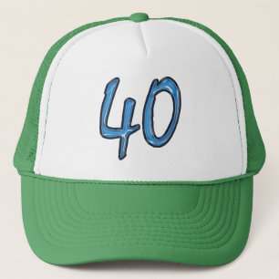Casquette Fête du 40e anniversaire