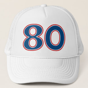 Casquette Fête du 80e anniversaire