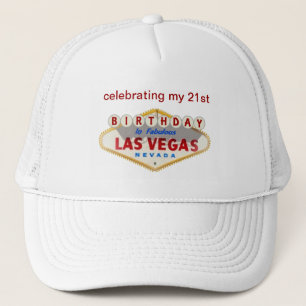 Casquette fêter mon 21e anniversaire à Fabulous Las Vegas