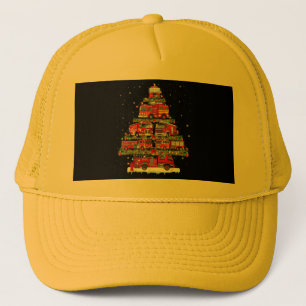 Casquette Feu de camion feux Pompier Camion d'incendie Noël