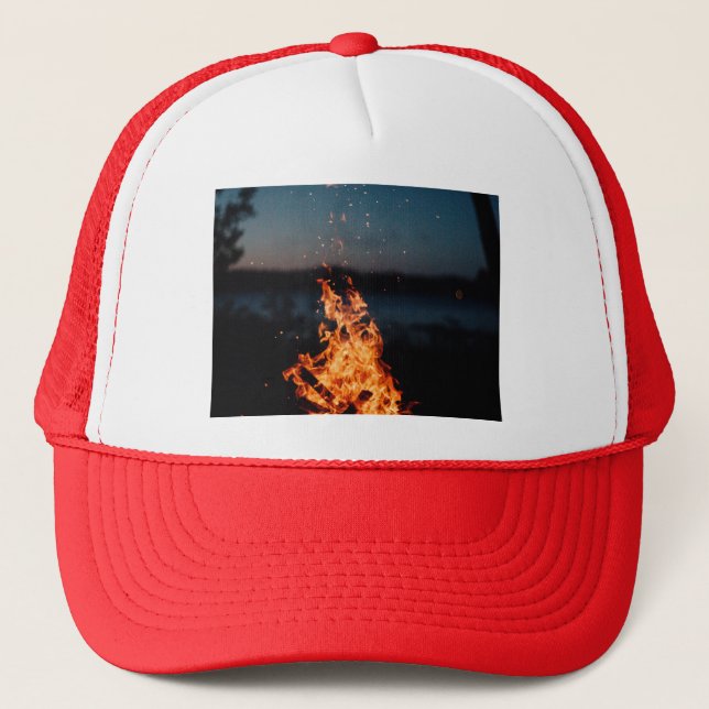 Casquette feu nocturne (Devant)