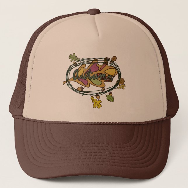Casquette feuille d'automne (Devant)