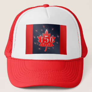 Casquette Feuille d'érable du Canada 150th et célébration de