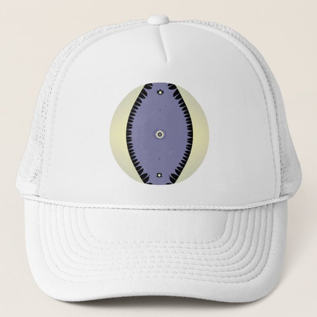 Casquette Feuille violette (Devant)