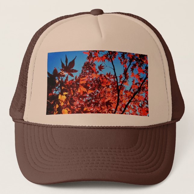 Casquette Feuilles d'automne (Devant)