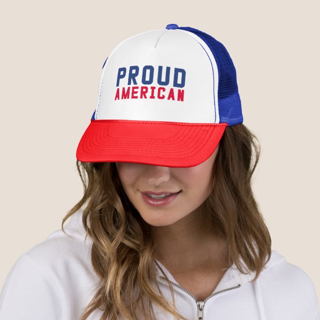 Casquette Fier Américain (En situation)